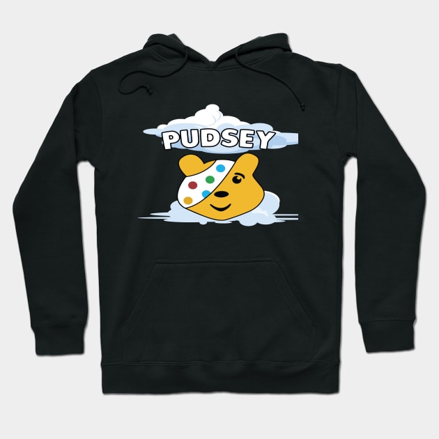 Pudsey bear Hoodie by SurpriseART